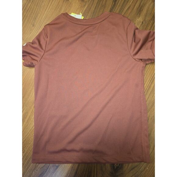 All In Motion Boys Graphic Tshirt Basketball Short Sleeve Brown sz 4/5 - Picture 4 of 5